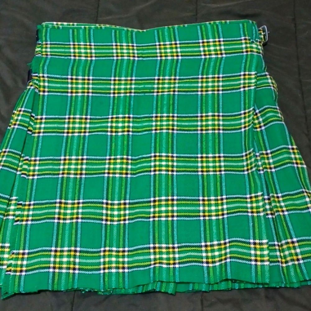 Irish style kilt